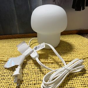 IKEA White Mushroom-Shaped Table Lamp